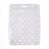 Rectangle Laser Plastic Yin-yang Zip Top Gift Bags X1-OPP-E004-01B-C02-1
