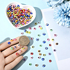 300Pcs Opaque Resin Beads RESI-PA0001-11-3