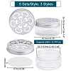   15 Sets 3 Style Plastic Aromatherapy Subpackage Bottle MRMJ-PH0001-74B-2