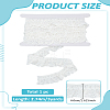 3Yards Polyester Elastic Button Looping Ribbons OCOR-LP0003-30-2