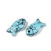 Synthetic Turquoise Pendants G-N342-106K-2