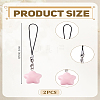 2Pcs Agate Mobile Straps HJEW-LP0001-46B-2