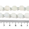 Natural Green Opal Beads Strands G-O201B-135G-5