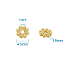 Alloy Daisy Spacer Beads PALLOY-TA0001-07G-8