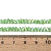 Electroplate Opaque Glass Beads Strands GLAA-N022-4mm-16-2