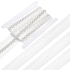 4Yards Polyester Lace Ribbon SRIB-GF0001-73B-02-9