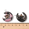 Natural Rhodonite Pendants G-Z086-01P-19-3