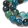 Natural Agate Beads Strands G-M437-C01-01W-3