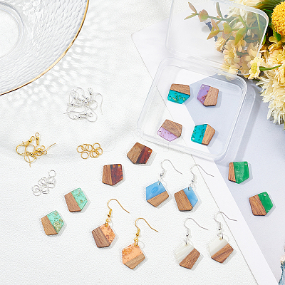 DIY Earring Making Kit DIY-OC0007-45-1