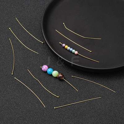 Brass Ball Head Pins X-RP0.7x60mm-G-1
