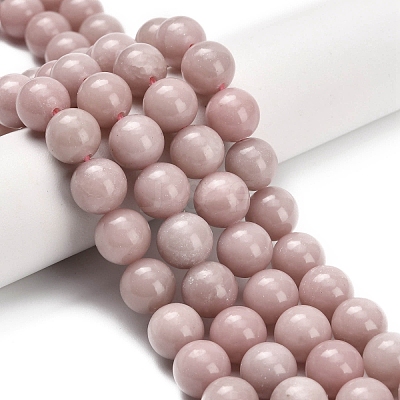 Natural Pink Opal Beads Strands G-Z110-C03-10mm-1