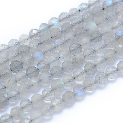 Natural Labradorite Beads Strands G-I279-E19-1