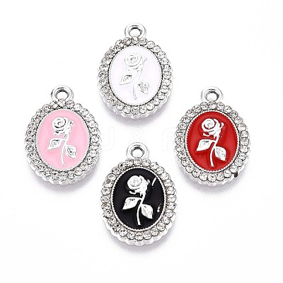 Alloy Enamel Pendants ENAM-T020-112P-1