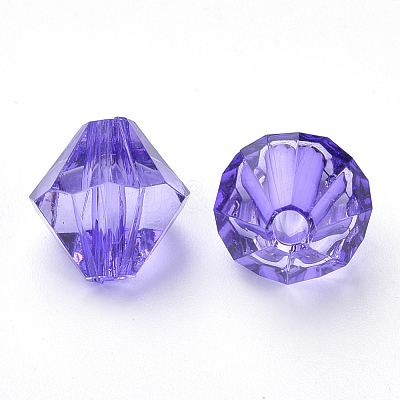 Transparent Acrylic Beads TACR-S146-6mm-20-1