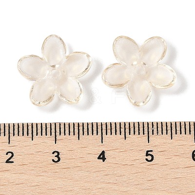 Transparent Spray Paint Glass Beads GLAA-Z011-07D-1