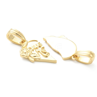 Brass Pendants KK-J278-38G-1