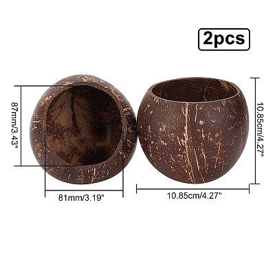 Coconut Candle Holder COCB-WH0001-01-1