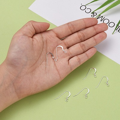925 Sterling Silver Earring Hooks STER-K167-067S-1