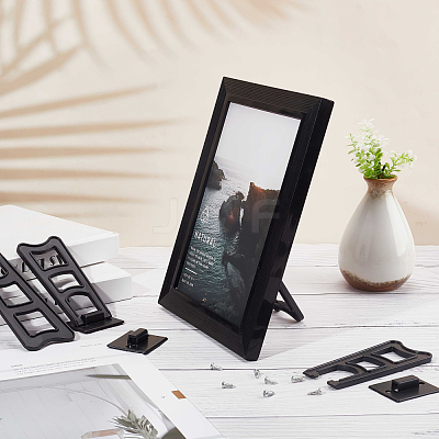 10Sets 2 Styles Resin Photo Frame Holder Set KY-GF0001-08A-1