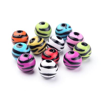 Opaque Acrylic Beads SACR-C020-51-1