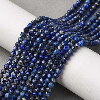 Natural Lapis Lazuli Beads Strands G-D320-A03-3mm-1