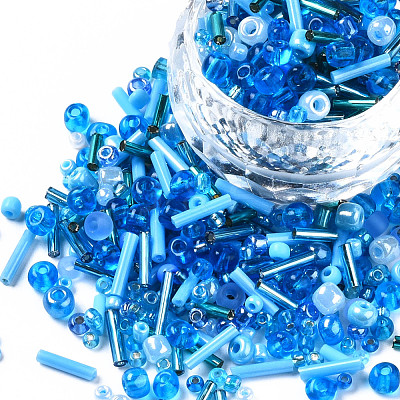Glass Seed Beads SEED-S059-004-1