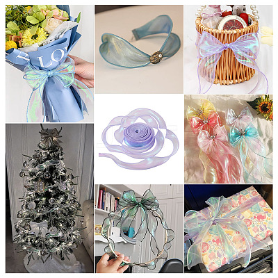Polyester Lace Trim DIY-TAC0010-49H-1