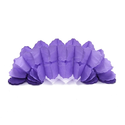 3m Clover Paper Pull Flowers AJEW-WH0022-11N-1