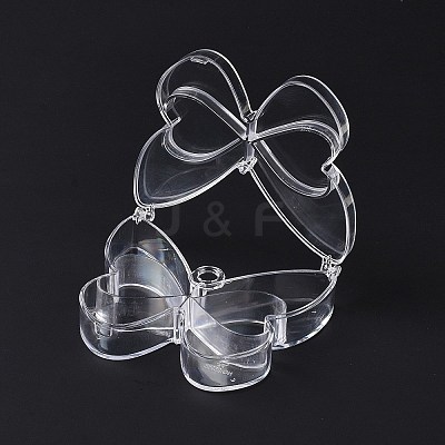 6 Grids Transparent Plastic Box CON-B009-01-1
