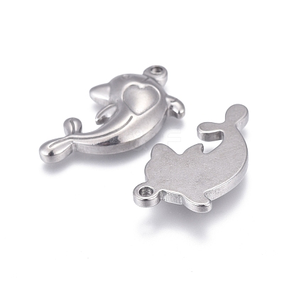 Non-Tarnish 304 Stainless Steel Pendants STAS-F249-31P-1