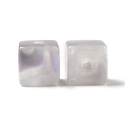 Opaque Acrylic Beads OACR-E014-18C-1