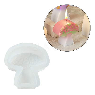 Mushroom Shape Candle Holder Silicone Molds SIL-Z019-03A-1