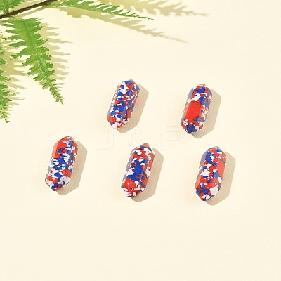 5Pcs Dyed Synthetic Turquoise Healing Stones G-FS0005-83G-1