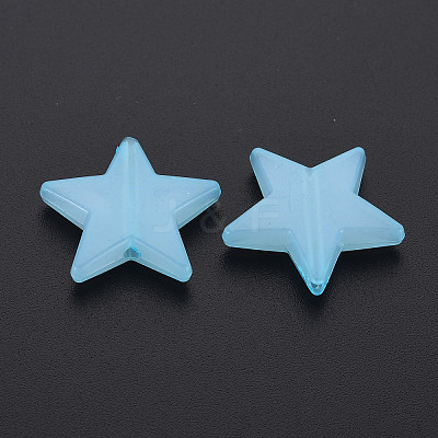 Imitation Jelly Acrylic Beads LS-MACR-S373-90-E08-1