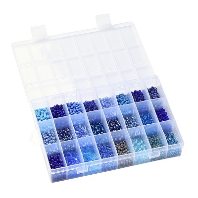 288G 24 Colors Glass Seed Beads SEED-JQ0005-01E-4mm-1