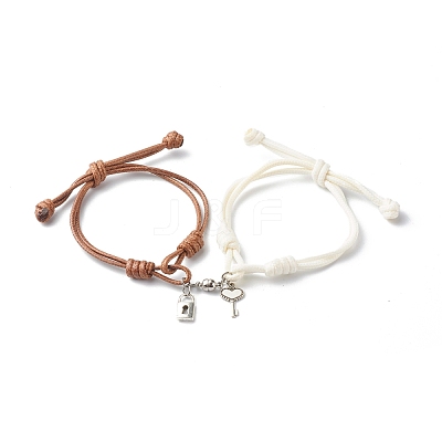 Adjustable Korean Waxed Polyester Cord  Bracelets X1-BJEW-TA00001-1