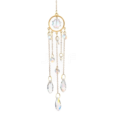 Iron Hanging Ornaments AJEW-H154-06C-1