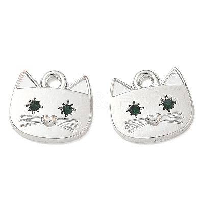 Alloy Rhinestone Pendants FIND-D044-21P-03-1