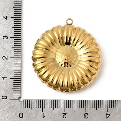 304 Stainless Steel Pendants STAS-B128-06G-02-1