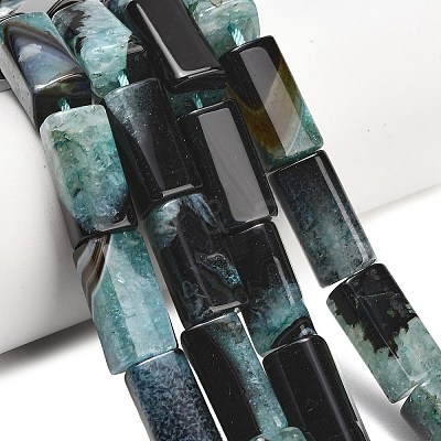 Natural Agate Beads Strands GG-L001-H01-02G-1