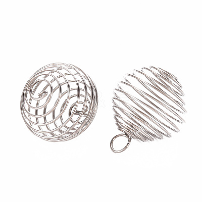 Non-Tarnish 304 Stainless Steel Wire Pendants LS-X-STAS-ZX013-22-20mm-P-1