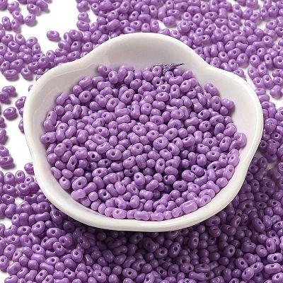 Baking Paint Glass Seed Beads SEED-K009-01B-11-1