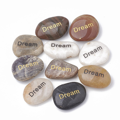 Natural River Stone Palm Stone G-S299-73B-1