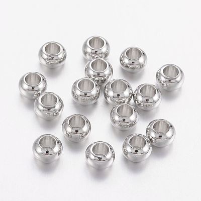 Brass Spacer Beads X-KK-Q083-N-1