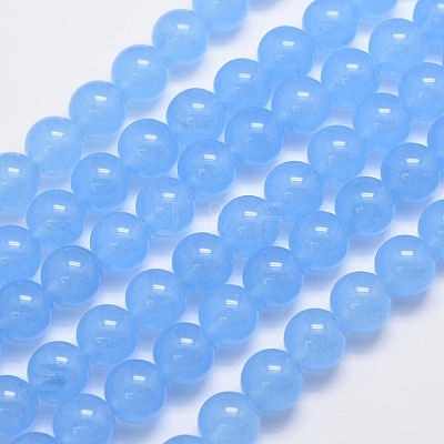Natural & Dyed Malaysia Jade Bead Strands G-A146-12mm-A20-1