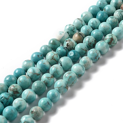 Natural Magnesite Beads Strands G-L555-02C-02-1