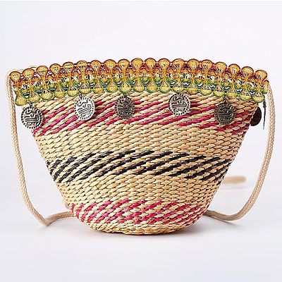 Ethnic Style Embroidery Polyester Lace Trims OCOR-WH0070-20A-1