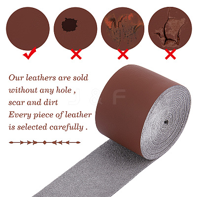 Matte Style PU Leather Ribbon DIY-WH0030-64C-1