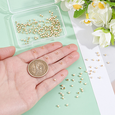 Brass Spacer Beads KK-HY0004-36A-1