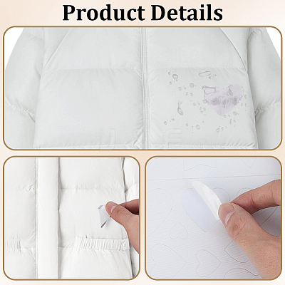 Polyester Clothing Patches PATC-GF0001-93C-1